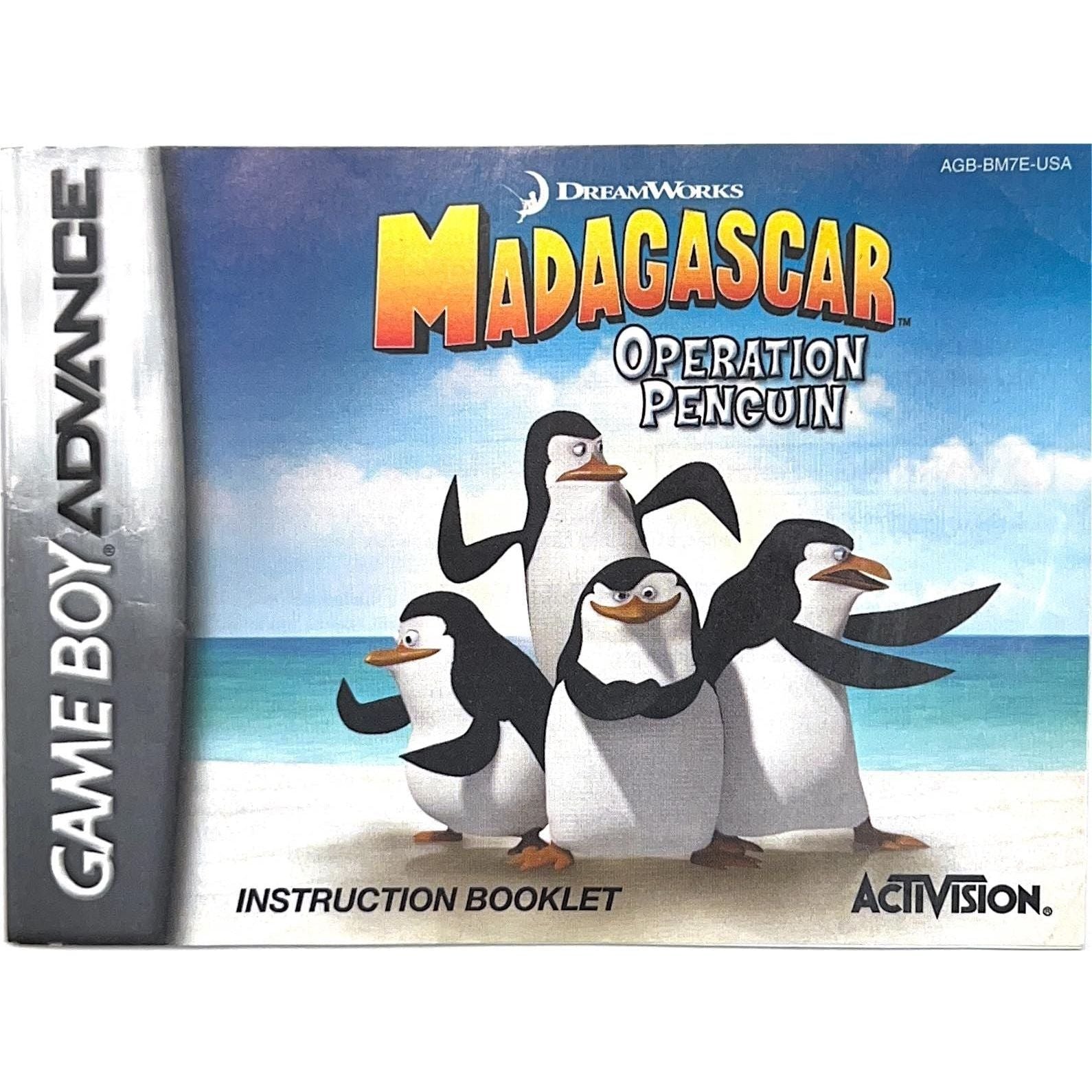 GBA - Madagascar Operation Penguin (Manual)