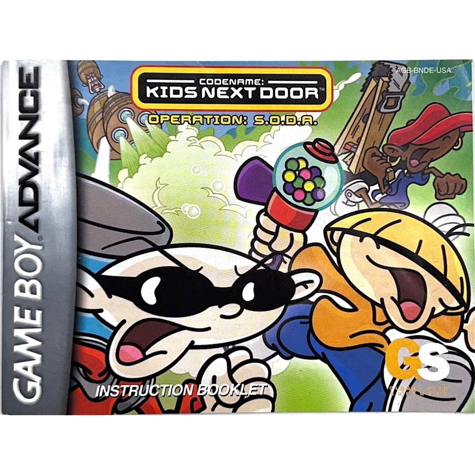 Gba Codename Kids Next Door Operation Soda Manual