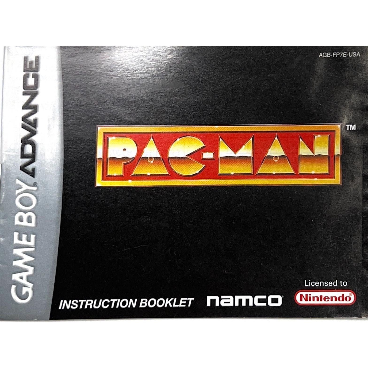 GBA - Classic NES Series Pac-Man (Manual)