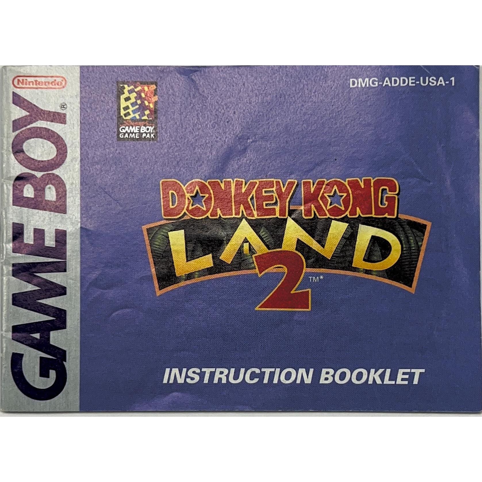 FR - Donkey Kong Land 2 (Manuel)