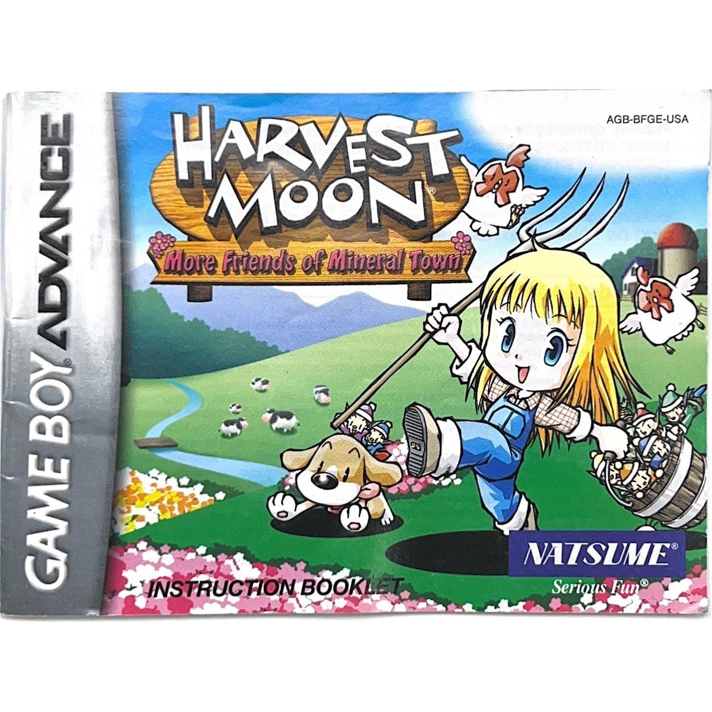 GBA - Harvest Moon More Friends of Mineral Town (Manual)