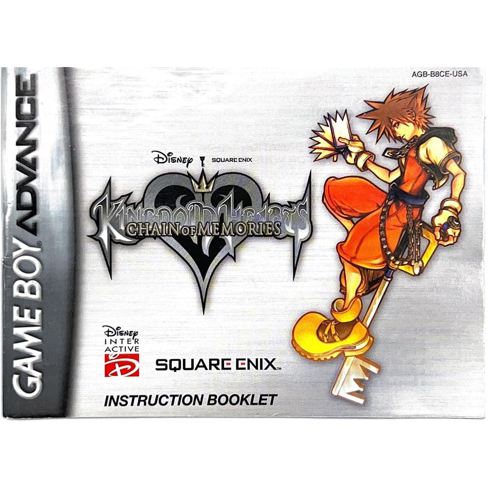 GBA - Chaîne de souvenirs Kingdom Hearts (Manuel)