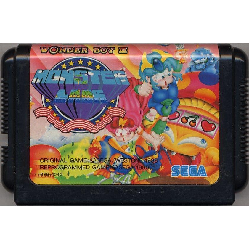 Mega Drive - Wonder Boy III Monster Lair (cartouche uniquement)