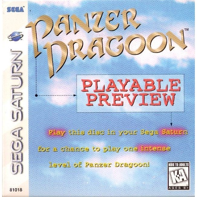 SATURN - Panzer Dragoon Playable Preview