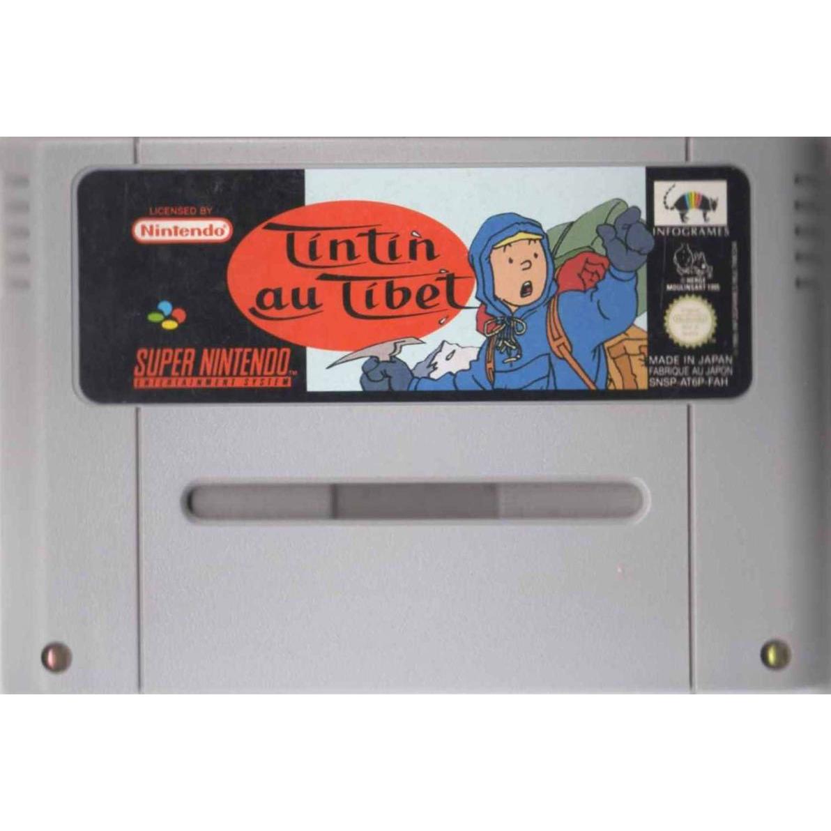 SNES - Tintin in Tibet (PAL / Cartridge Only)