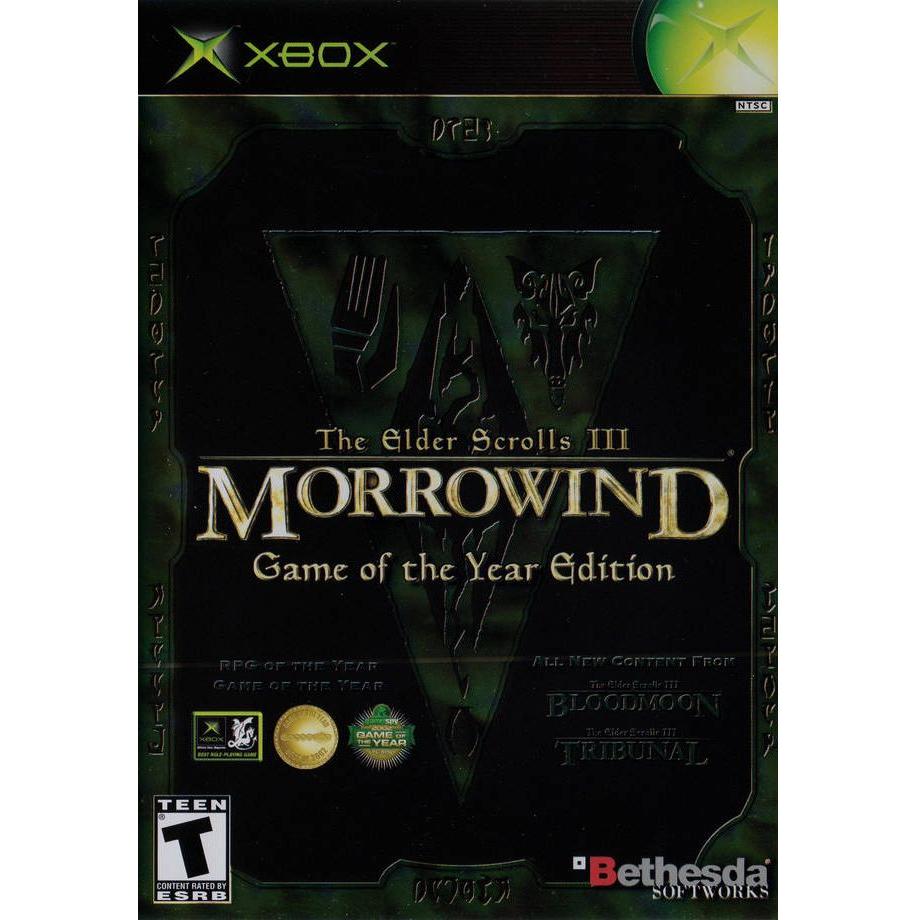 XBOX - The Elder Scrolls III Morrowind Game of the Year Edition