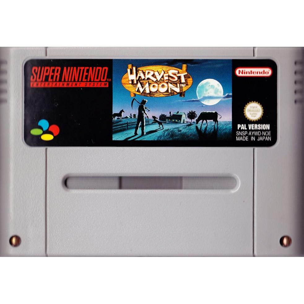 SNES - Harvest Moon (PAL / Cartridge Only)