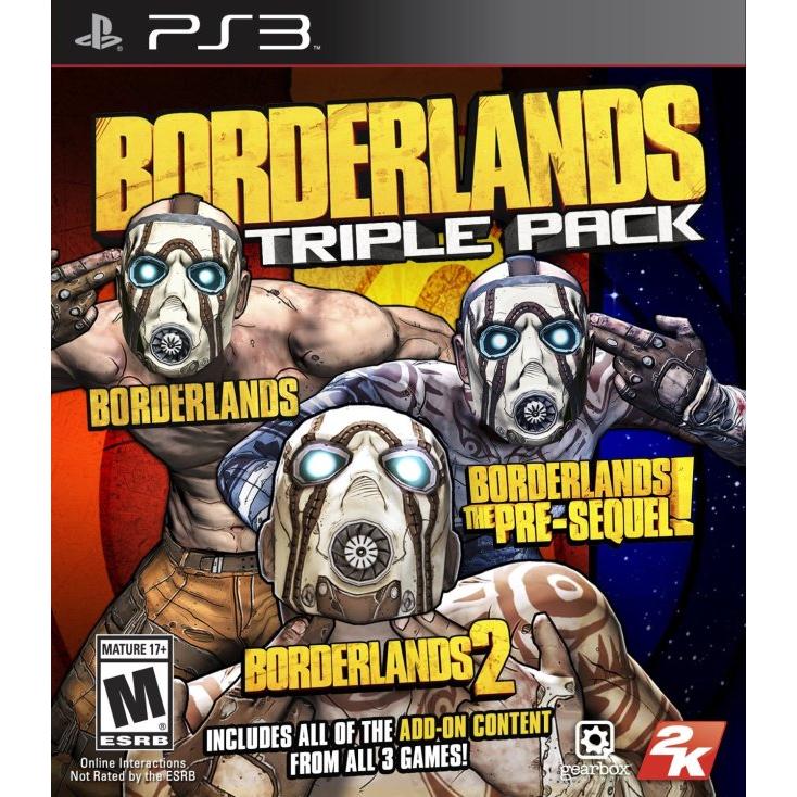 PS3 - Borderlands Triple Pack