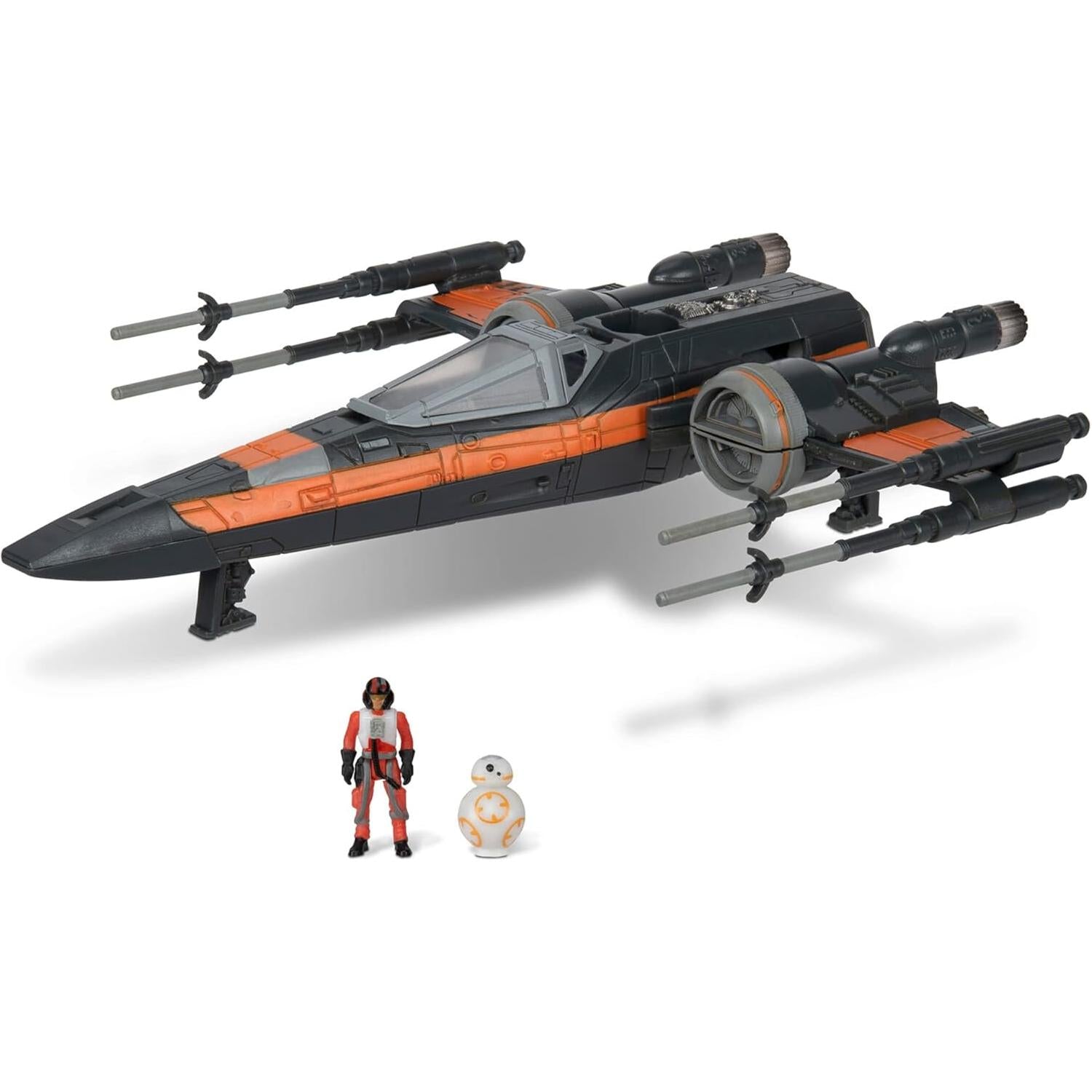 Star Wars Micro Galaxy Squadron Poe Dameron's T-70 X-Wing