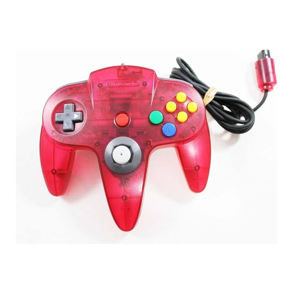 Branded Nintendo 64 Controller (Watermelon Red / Used)