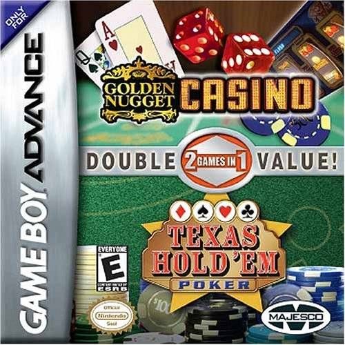 GBA - Golden Nugget Casino / Texas Hold 'Em Poker Double Pack (cartouche uniquement)