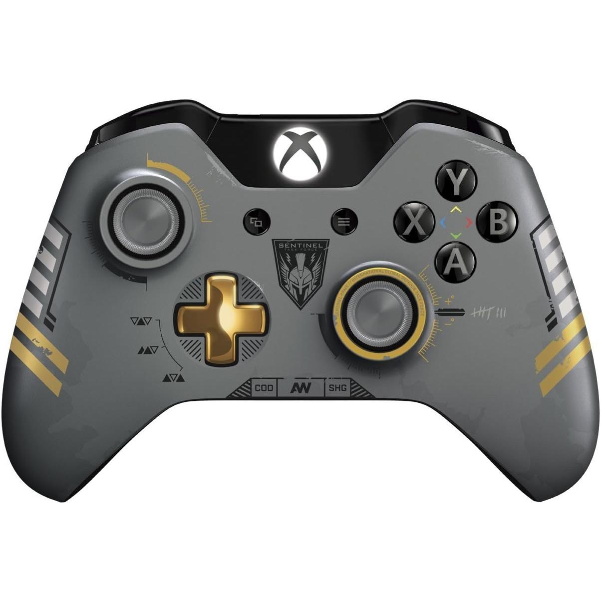 XBOX One Official Wireless Controller - Call of Duty Advance Warfare (Used) (Black Replacement Sticks)