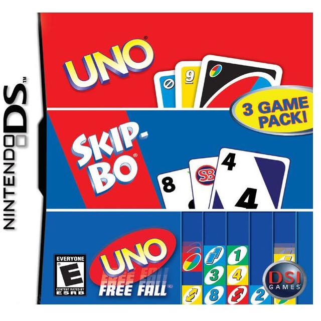 DS - Uno / Skip-Bo / Uno Freefall (In Case)