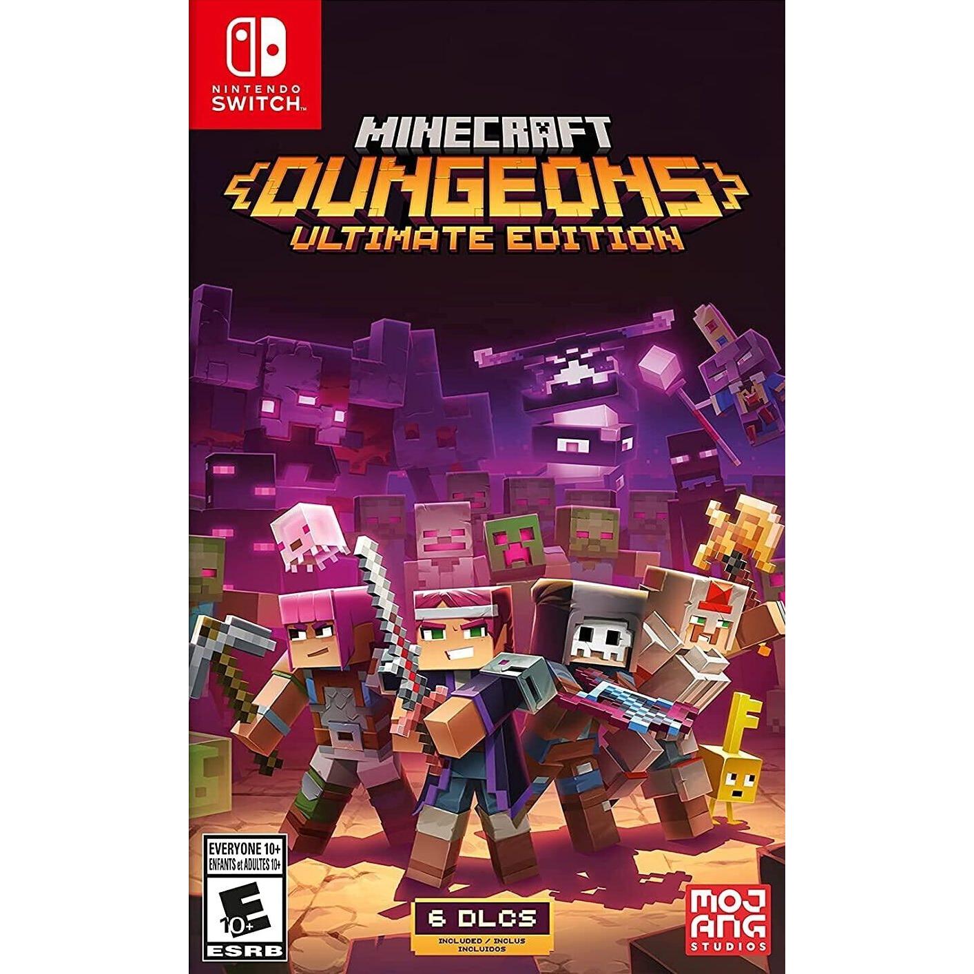 Switch - MineCraft Dungeons Ultimate Edition (In Case)