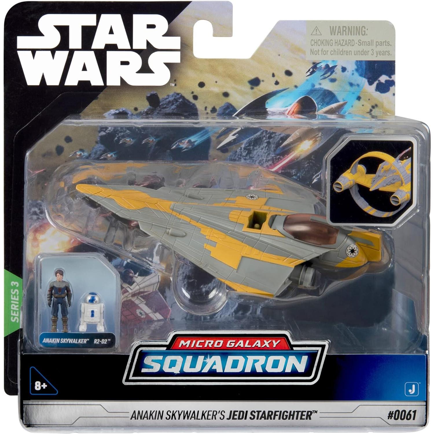 Star Wars Micro Galaxy Squadron Anakin Skywalker's Jedi Starfighter