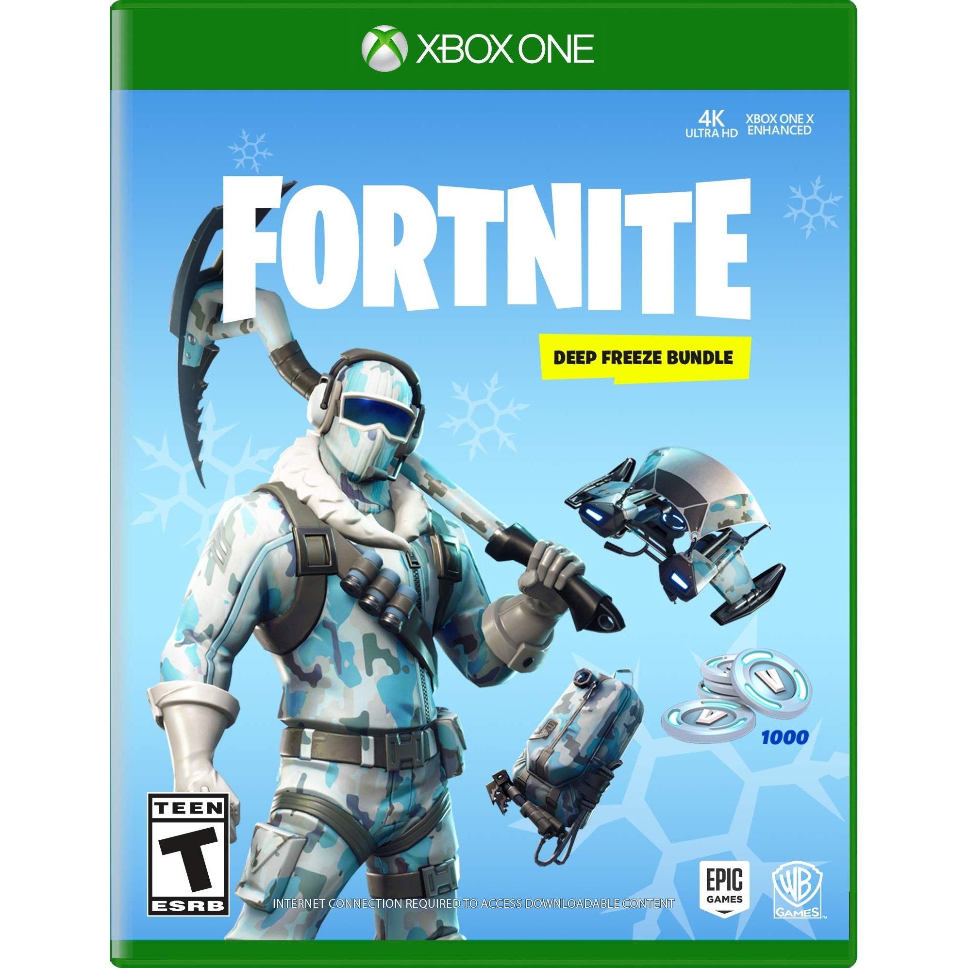 XBOX ONE - Fortnite Deep Freeze Bundle (No Codes)