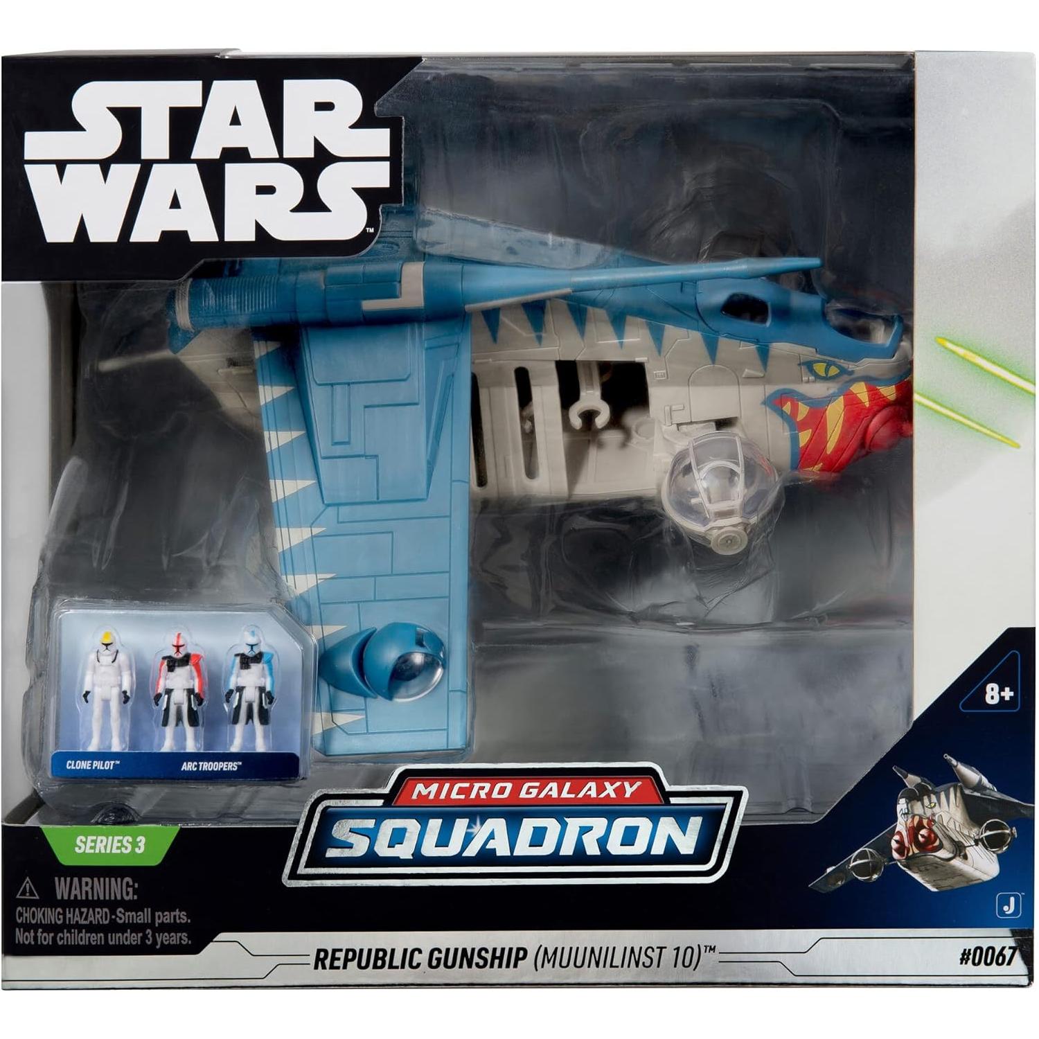 Star Wars Micro Galaxy Squadron Republic Gunship (Muunilinst 10)