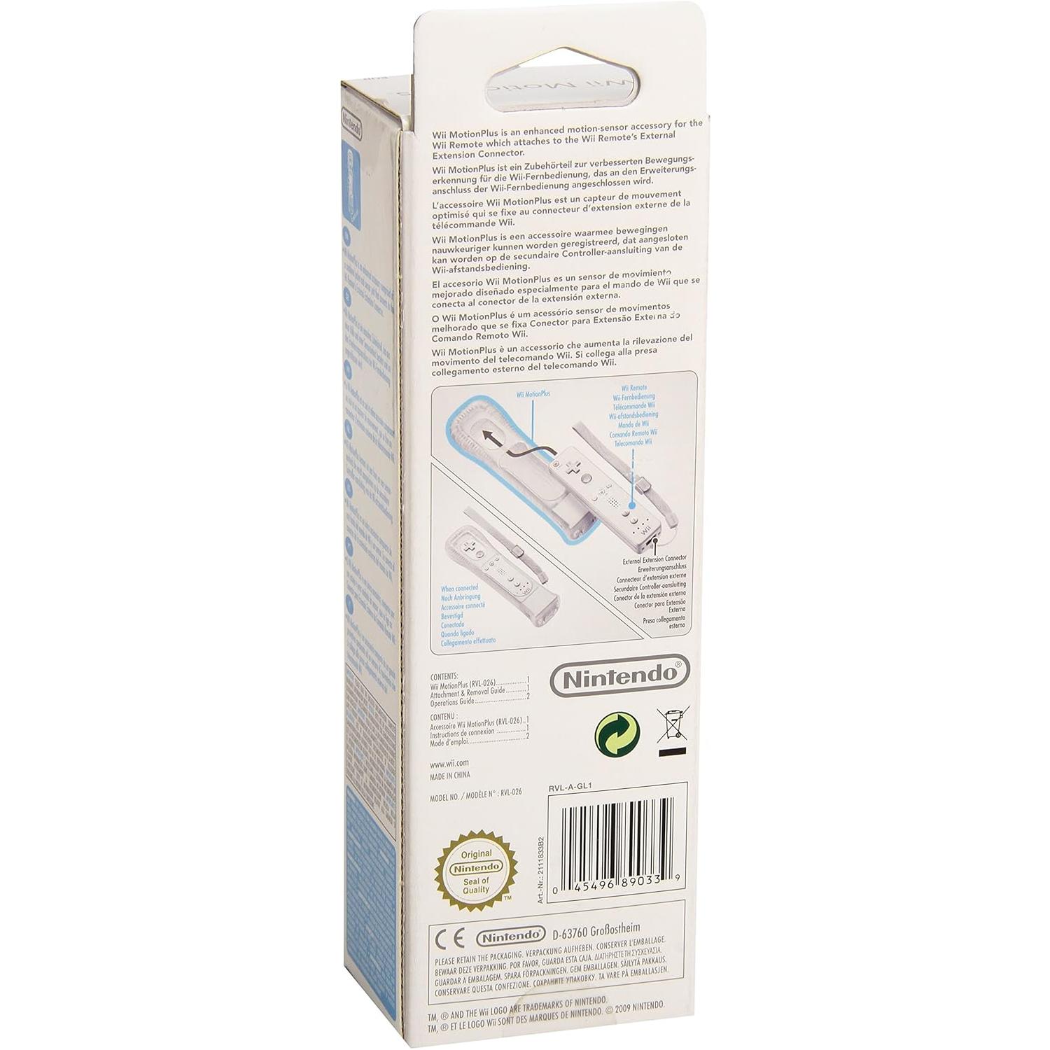 Module Wii Motion Plus (blanc / dans la boîte)