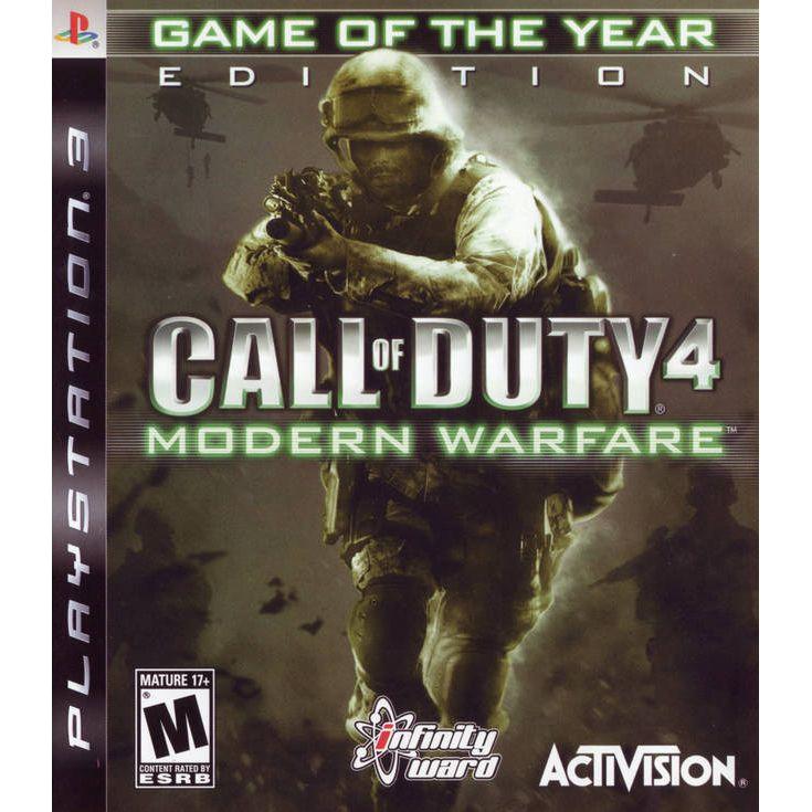 PS3 - Call of Duty 4 Modern Warfare Game of the Year Edition