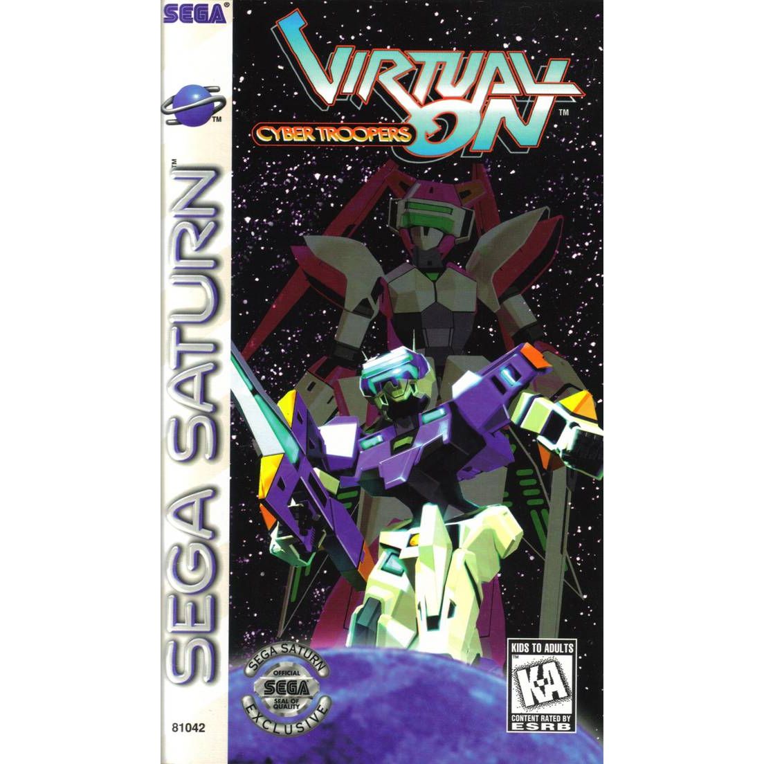 SATURN - Virtual On Cyber Troopers