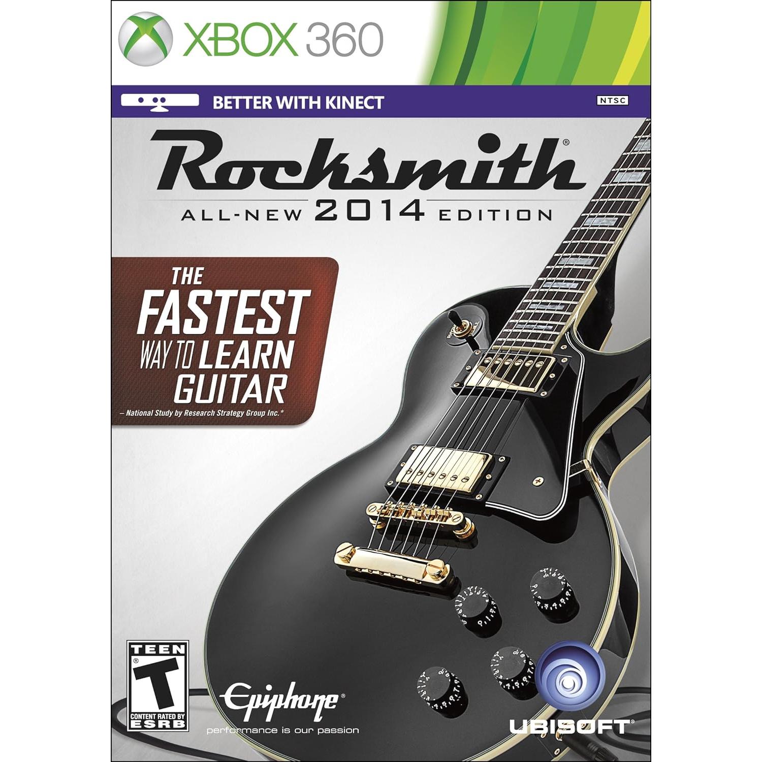 XBOX 360 - Rocksmith (sans guitare)