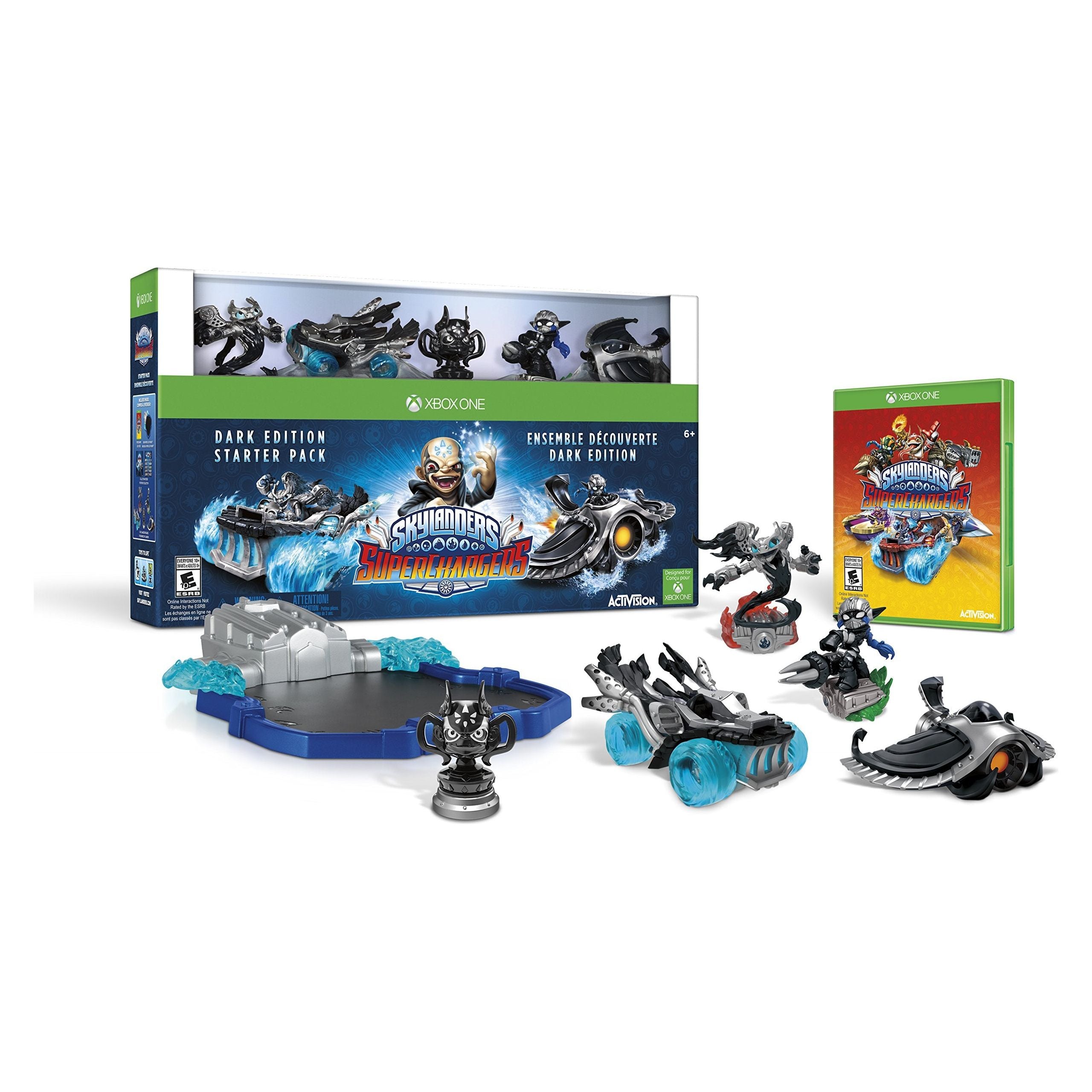 XBOX ONE - Skylanders Superchargers Dark Edition Starter Pack (Complete)