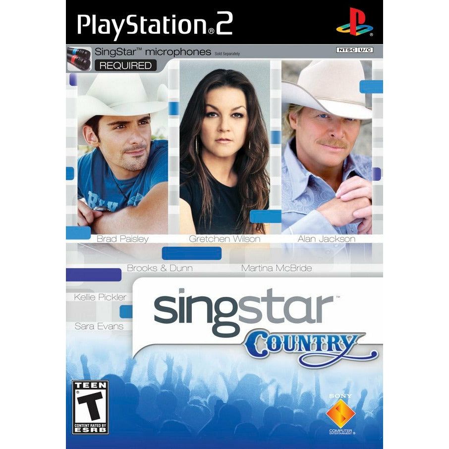 PS2 - SingStar Country (jeu uniquement / scellé)