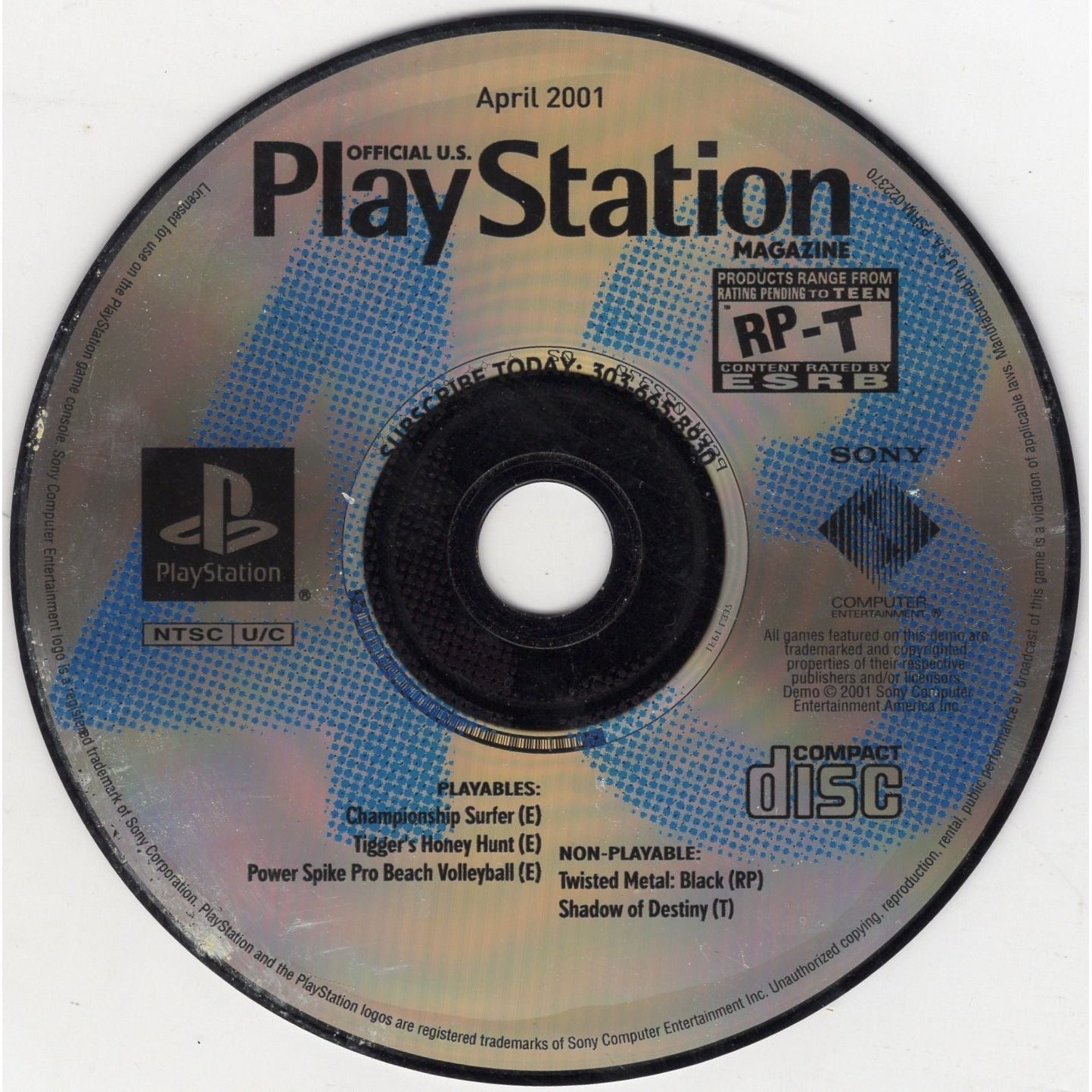 PS1 - Official PlayStation Magazine Demo Disc 43