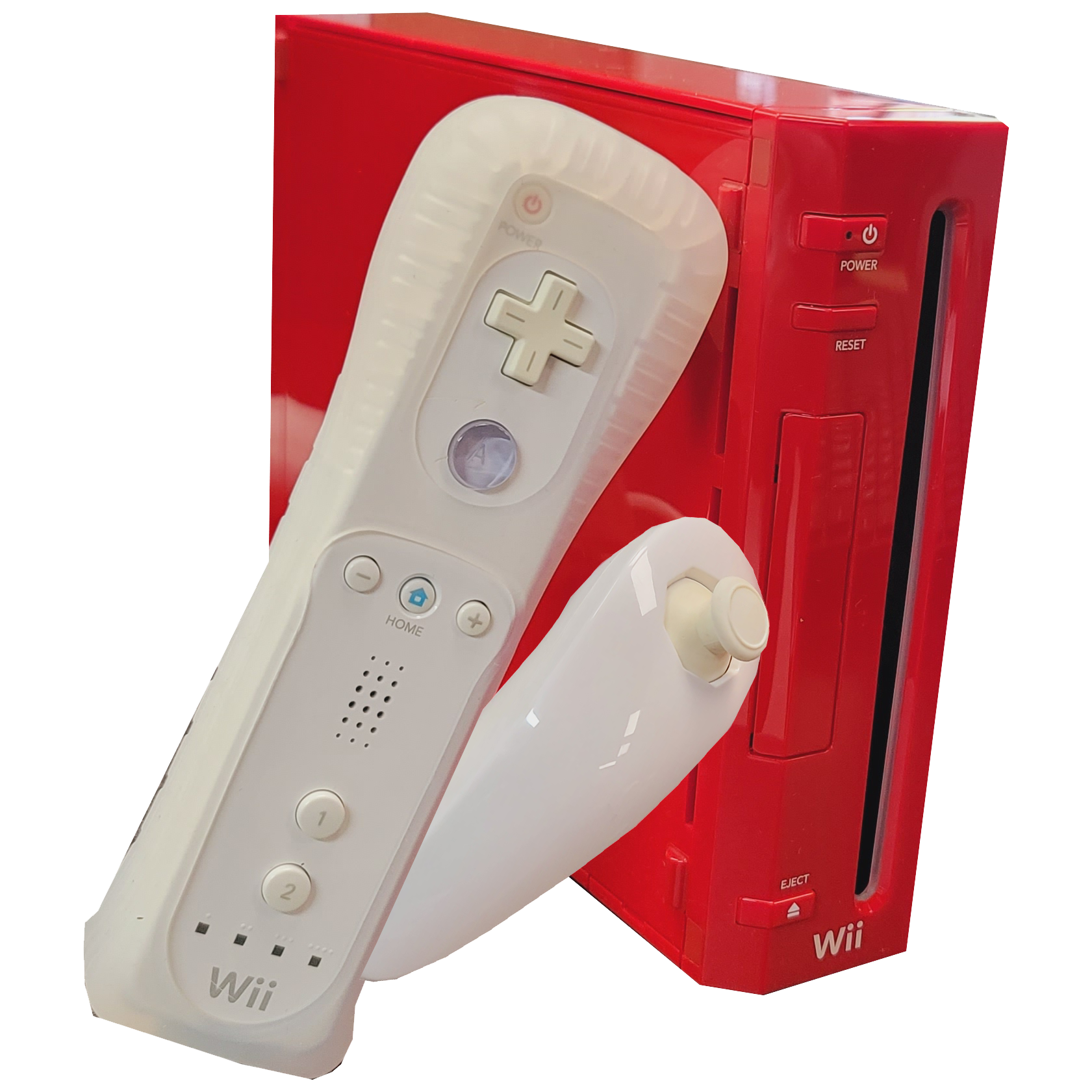 Console Nintendo Wii - Compatible Gamecube Rouge