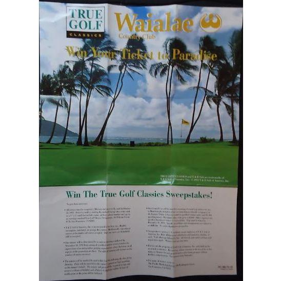 SNES - Concours du Waialae Country Club Poster