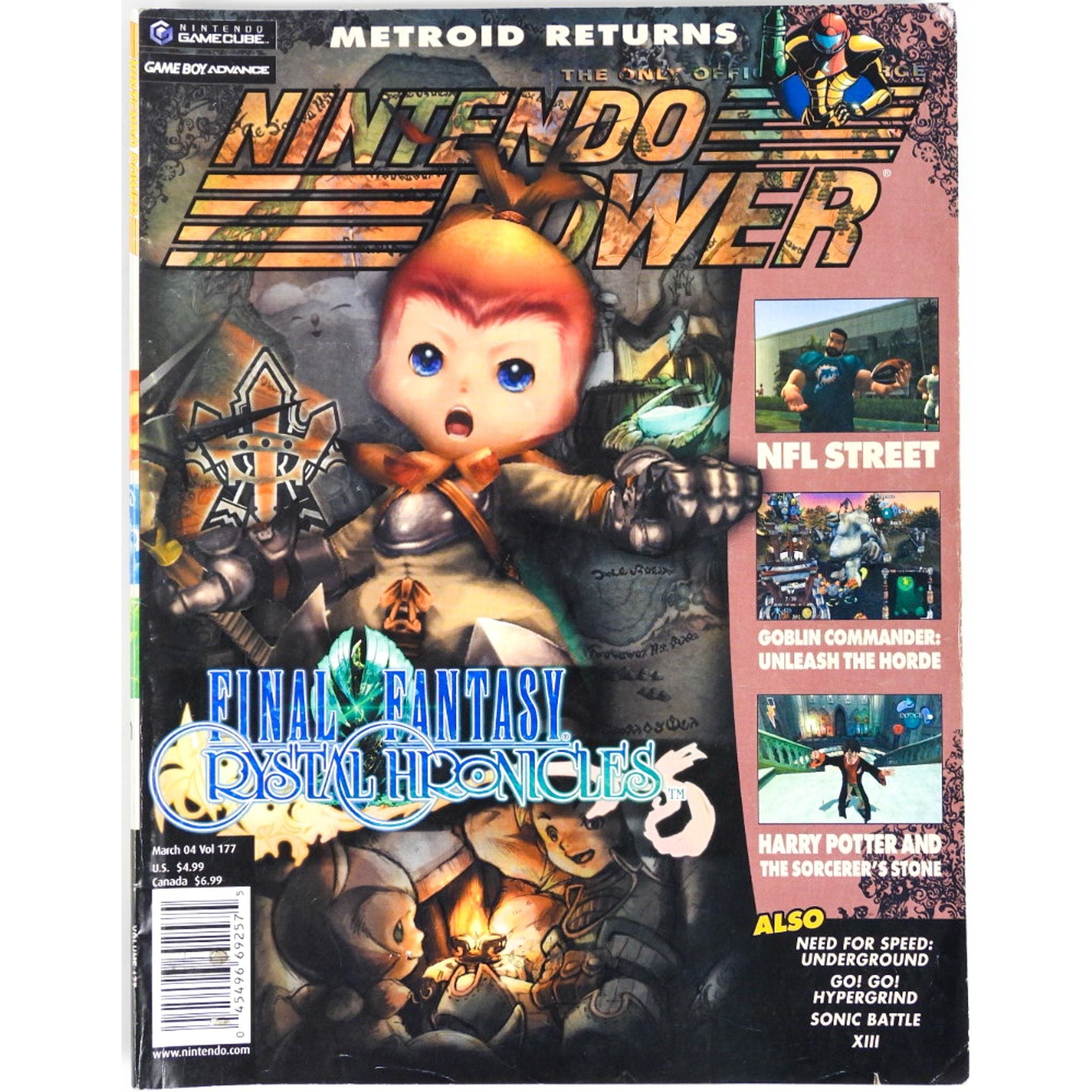 Nintendo Power Magazine (#177) - Complete and/or Good Condition