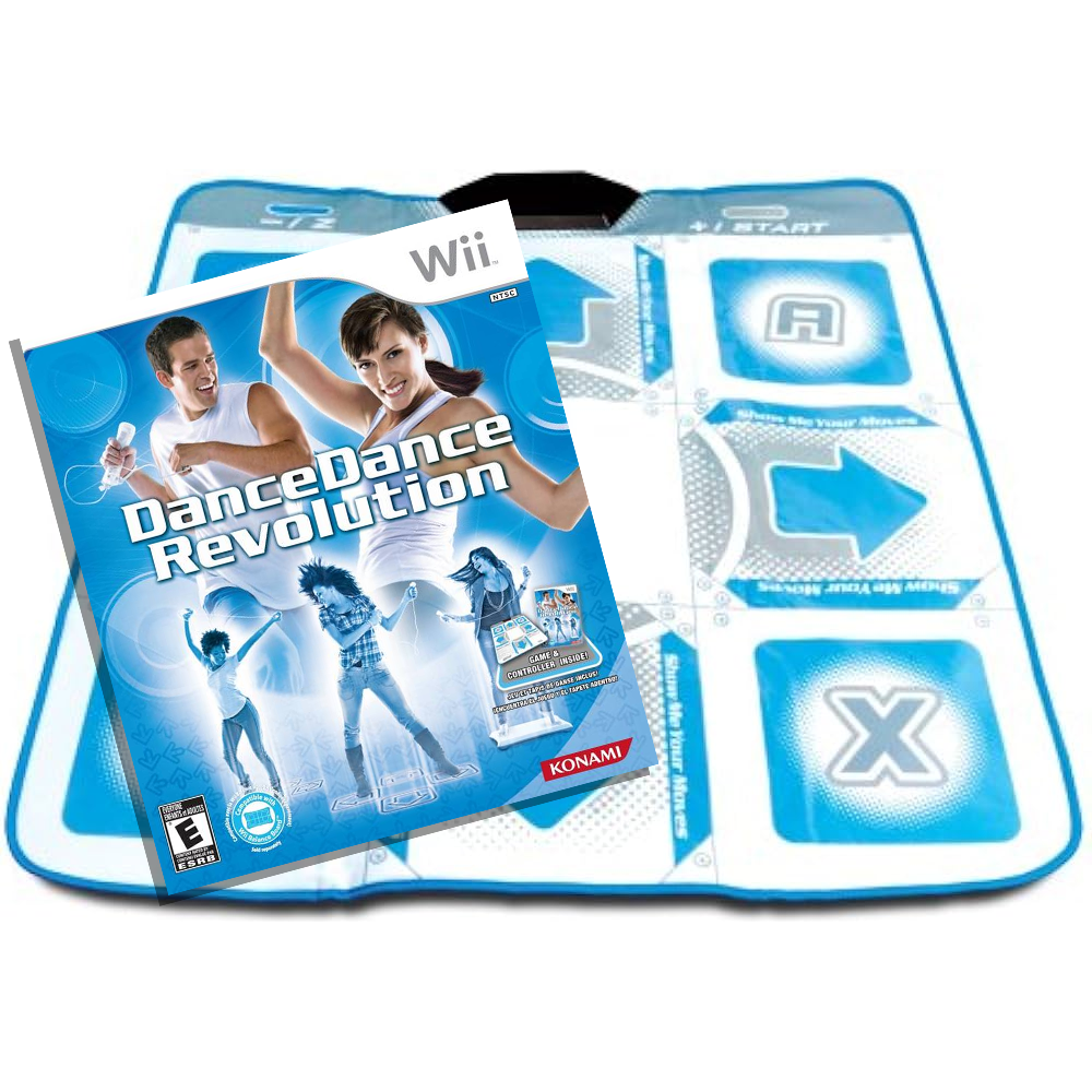 Wii - Dance Dance Revolution (With Dance Pad)