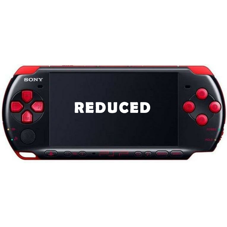 PSP System - Model 3000 (Black/Red) Reduced