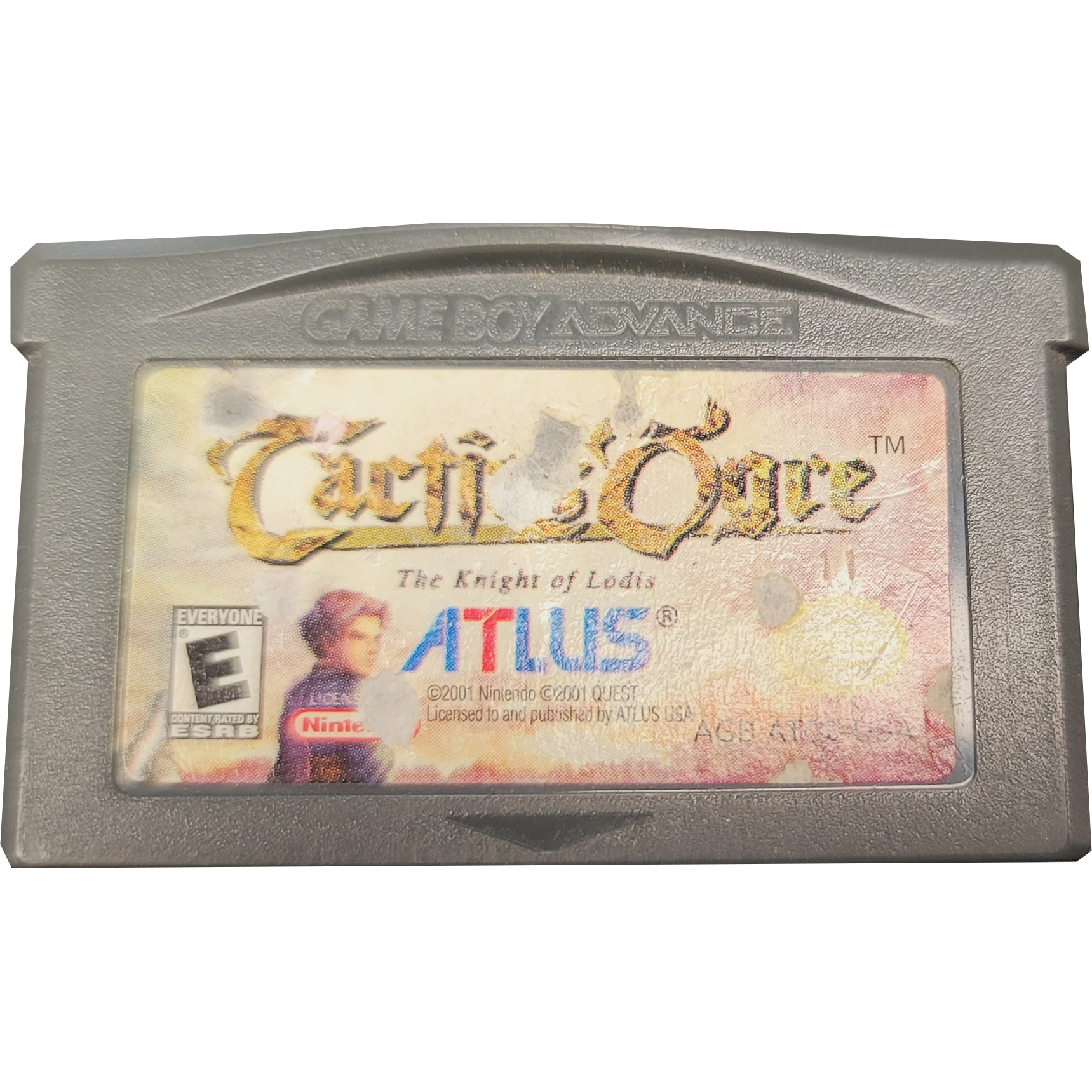 GBA - Tactics Ogre Le Chevalier de Lodis (Cartouche uniquement)