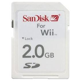 SD Card for Wii (Used / Formatted)