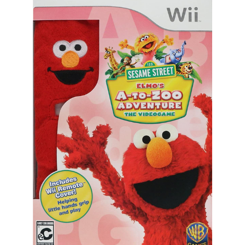 Wii - Sesame Street Elmo's A-to-Zoo Adventure (jeu uniquement)