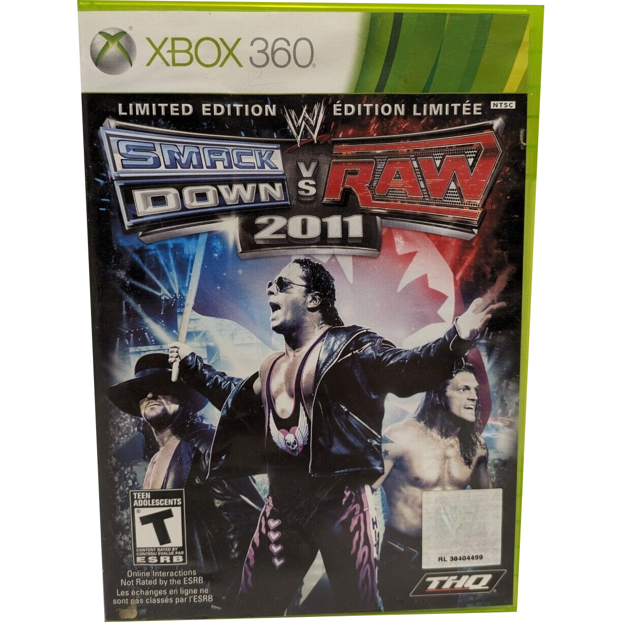 XBOX 360 - WWE Smackdown Vs Raw 2011 Limited Edition (No Codes)