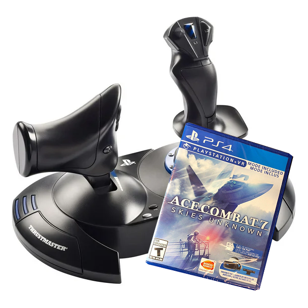 PS4 - Ace Combat 7 Skies Unknown with Thrustmaster T-Flight Hotas 4