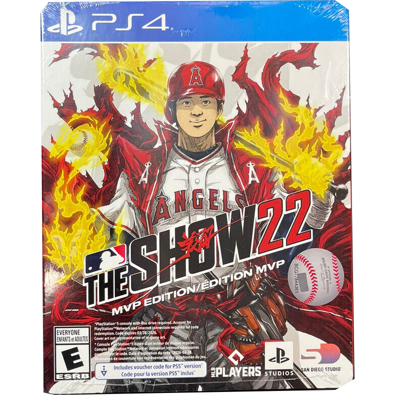 PS4 - MLB The Show 22 MVP Edition (Sealed)