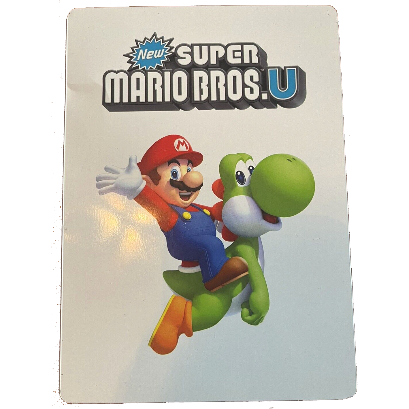 WII U - New Super Mario Bros U Steelbook