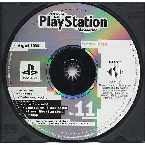 PS1 - Official PlayStation Magazine Demo Disc 10