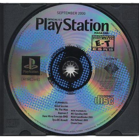 PS1 - Official PlayStation Magazine Demo Disc 36