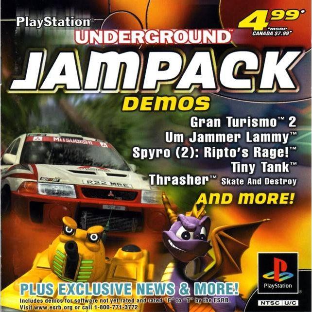 PS1 - JamPack Winter 99 Demo Disc