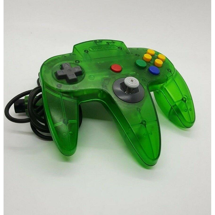 Branded Nintendo 64 Controller (Jungle Green / Used)