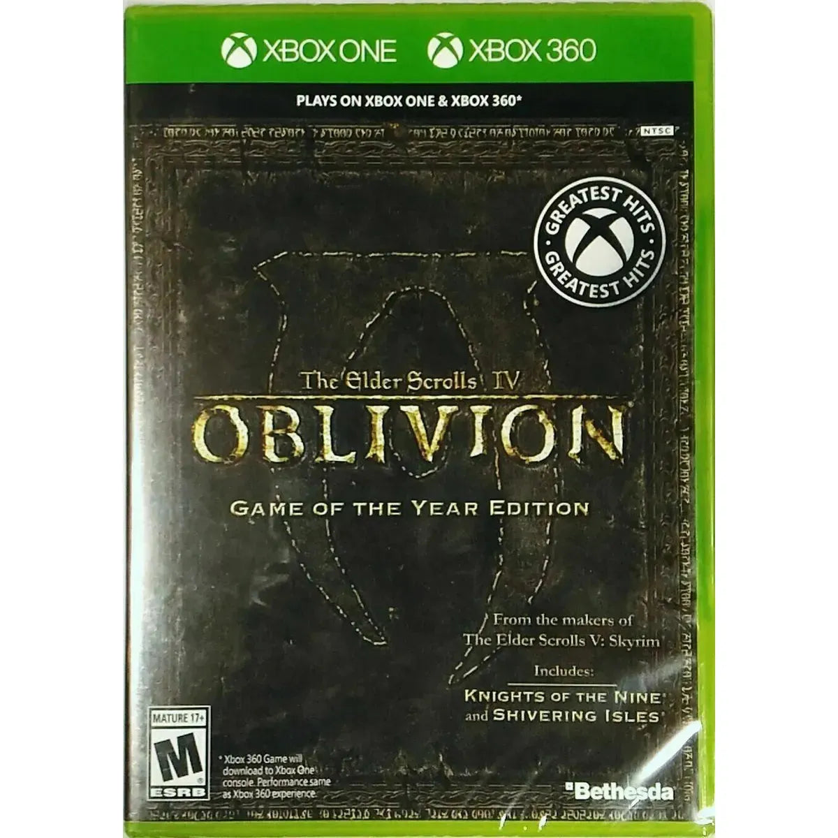 XBOX ONE - The Elder Scrolls IV Oblivion, édition Jeu de l'année