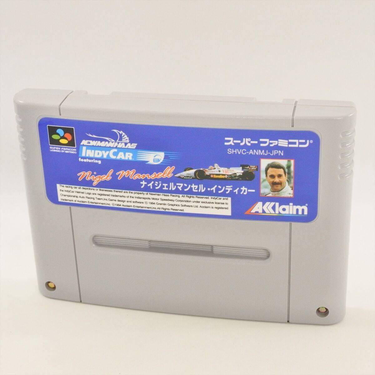 Super Famicom - Nigel Mansell's Indy Car Racing (Cartridge Only)