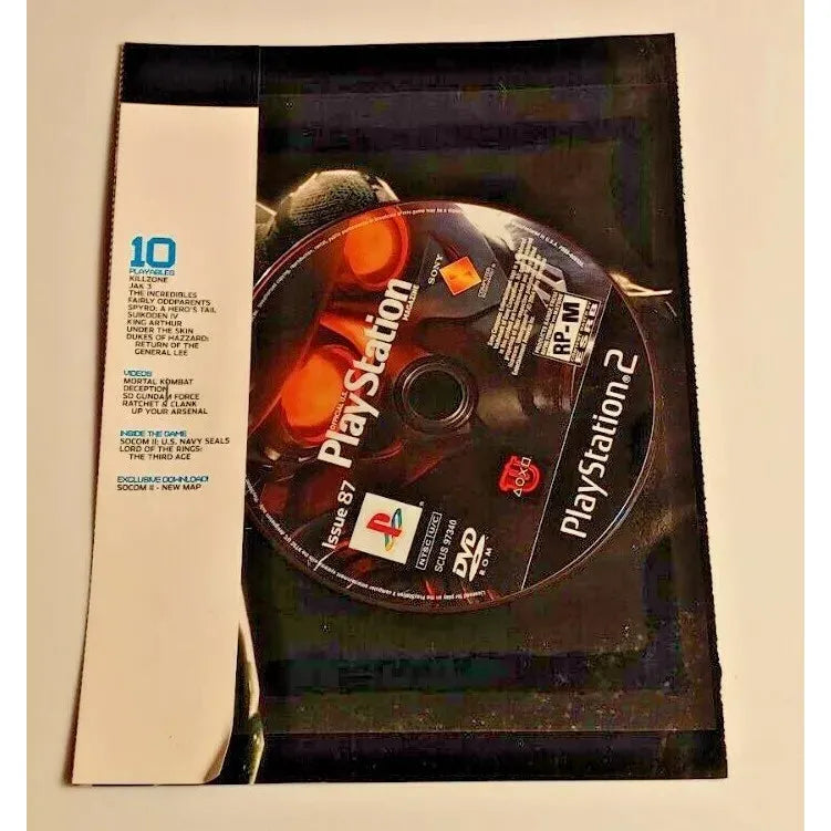 PS2 - Official PlayStation Magazine Issue 87 Demo with Sleeve