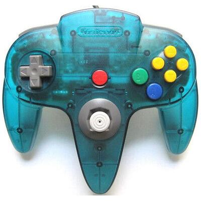 Branded Nintendo 64 Controller (Ice Blue / Used)