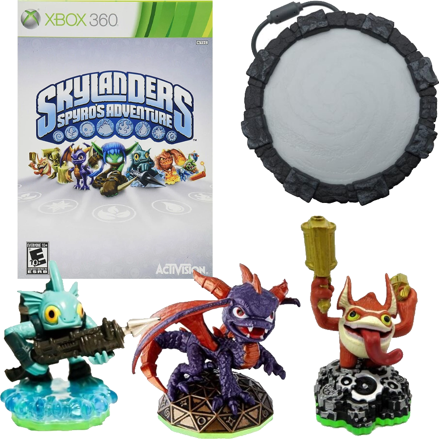 XBOX 360 - Pack de démarrage Skylanders Spyro's Adventure