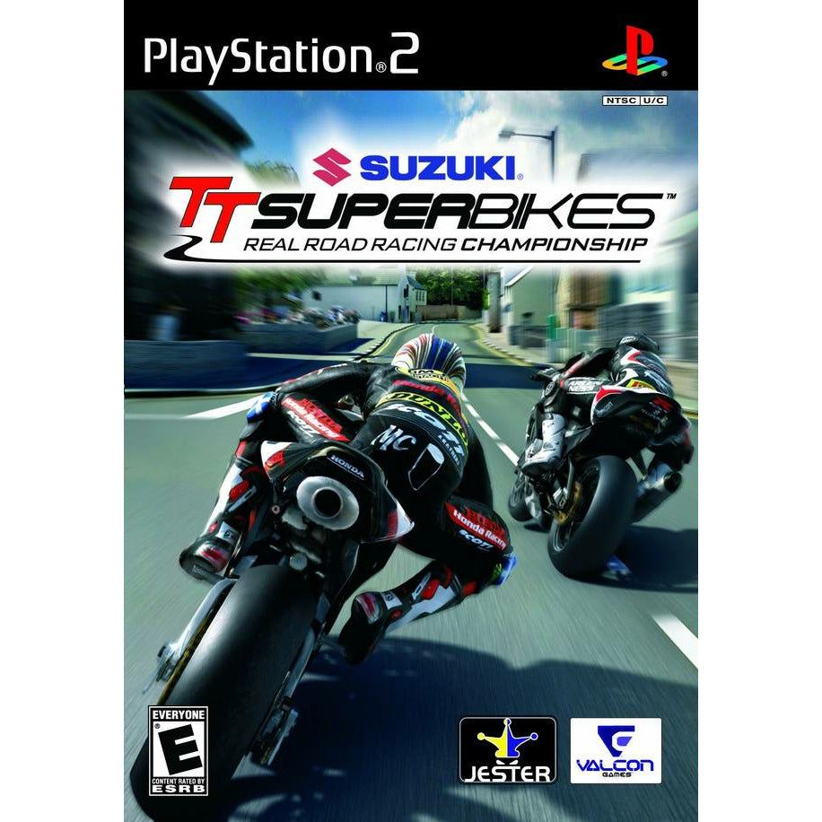 PS2 - Championnat de courses sur route réelles Suzuki TT SuperBikes